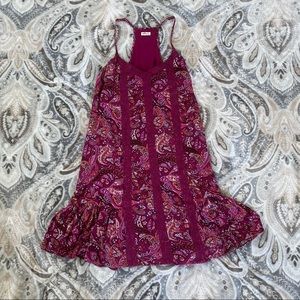 Hollister Paisley Print Sun Dress